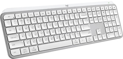 Logitech MX Keys S Wireless Bluetooth Keyboard w/ Smart Illumination - Pale Grey