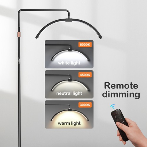 Andoer Half-Moon Floor Fill Lamp LED Flash Light Tattoo Beauty Salon Live G7Q2 - Picture 8 of 13