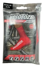 VeloToze Tall Shoe Cover 2.0 (Red) Size EU 46.5-49 Waterproof  Windproof