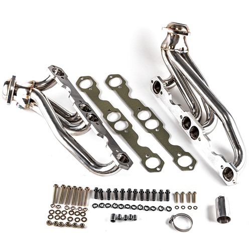 Shorty Headers for Chevrolet GMC C2500/ C2500 Suburban K2500 305 350 5.7L 5.0L - Picture 2 of 9