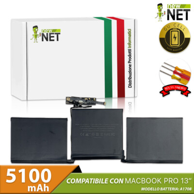 Akku kompatibel mit Mac Book Pro 13\'' A1713 1713 2171 13,1 14,1 15,4 11,41V