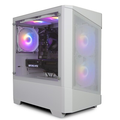 Fast Gaming PC AMD or Intel CPU NVIDIA GPU, 16 GB RAM