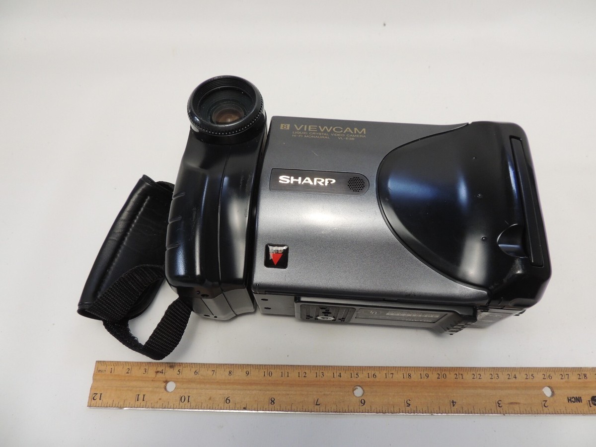 Sharp VL-E36U Viewcam 8 Video Camera Camcorder UNTESTED | eBay