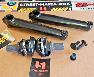 BMX　クランク　170mm FIT BMX bike 3 PIECE CRANKS 170mm w 19mm USA loose BB old school