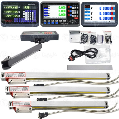 2/3/4/5 Axis Digital Readout DRO TTL Glass Linear Scale Encoder 100/150...2000MM