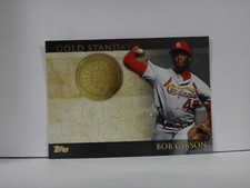 2012 Topps Gold Standard Bob Gibson #GS-33 HOF