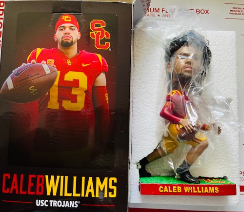 Caleb Williams USC Trojans Rookie Bobblehead FIGHT ON ! ! ! - Picture 4 of 6