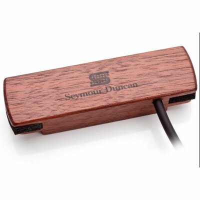 Seymour Duncan Woody Single-Coil Akustik Schallloch Tonabnehmer, Walnuss, SA-3SC