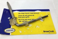 Brasscraft Six-Step Faucet Seat Removal Wrench T157