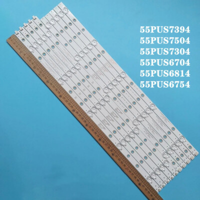 New LED-Streifen Für Philips 55PUS7504/12 55PUS7304/12 55PUS6704/12 55PUS6814/12