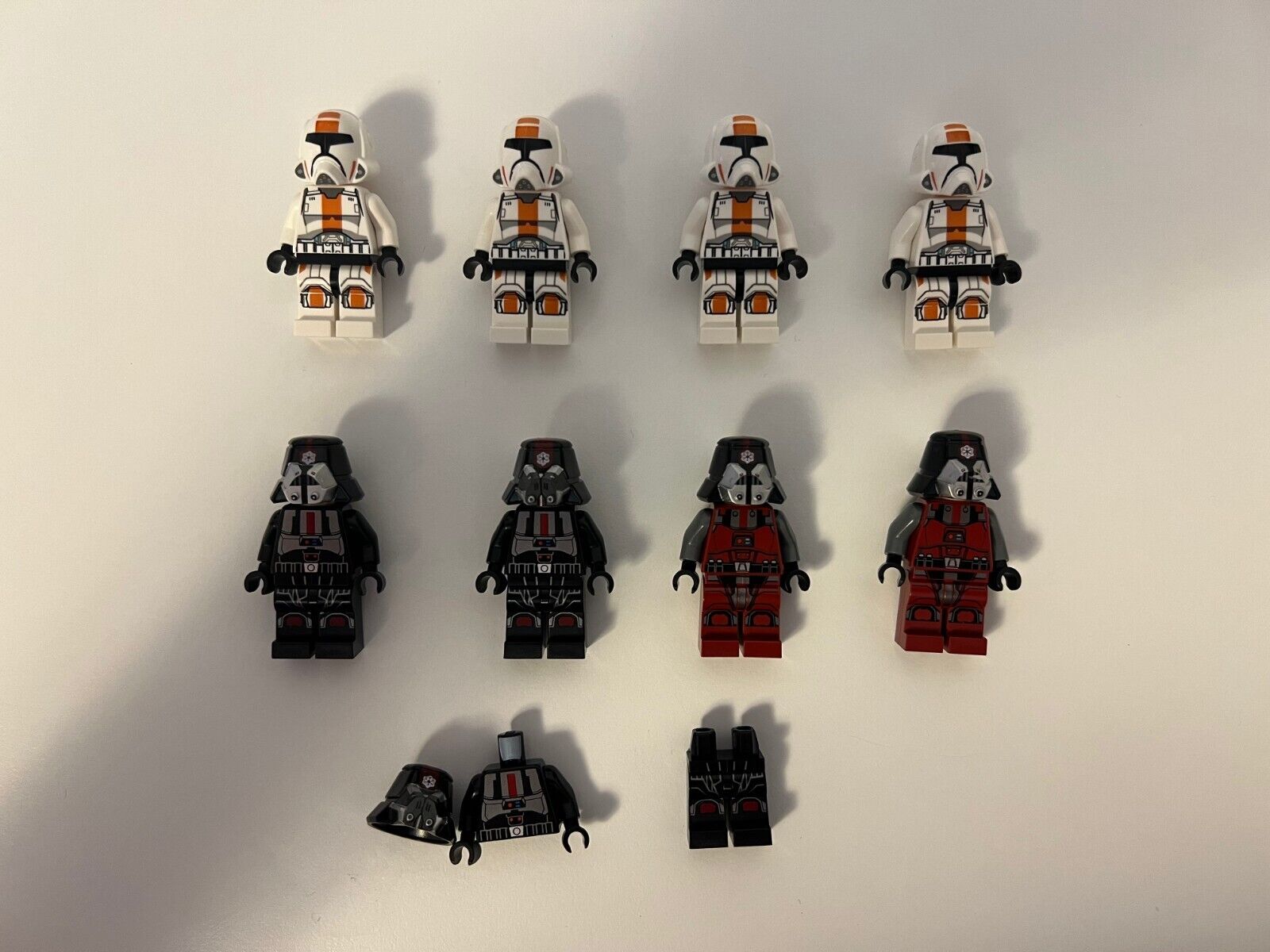 LEGO Star Wars Republic Troopers vs. Sith Troopers (75001) 8 FIGS *ONLY 1 CRACK