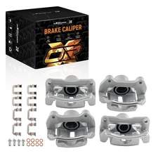 Front and Rear Disc Brake Caliper for Chevrolet Equinox/GMC Terrain 2010-2017