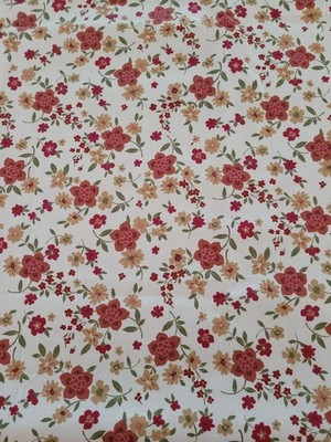 Autumn Fall ''Ginger Grove'' Cotton Fabric By Marcus Brothers 1 Yard 30 Inches