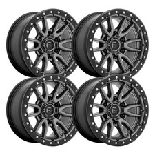 Set-4 Fuel D680 Rebel 22x10 6x135 Black Gunmetal -13mm Wheels Rims Open Box Set-4 Fuel D680 Rebel 22x10 6x135 Black Gunmetal -13mm Wheels Rims Open Box