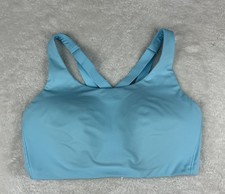 Lululemon Energy Bra High Support 38DD Women s Sports Bra Running Workout Blue