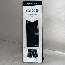 Size S- Stance Navy Regatta Polyester Blend Boxer Brief With Defects