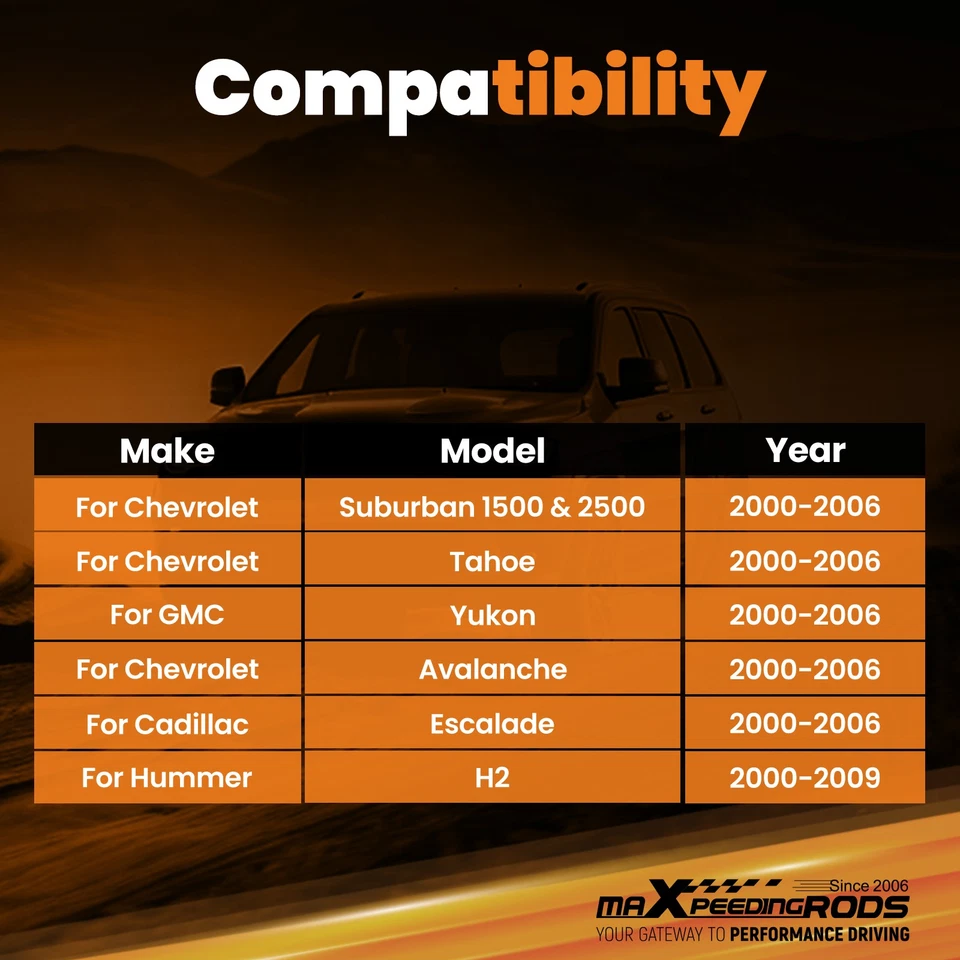 Barra de oruga trasera ajustable Panhard para GM SUV 2000-2005 2006 Suburban Tahoe Foto 4 de 4