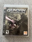 Mobile Suit Gundam: Crossfire (Sony PlayStation 3, 2006) PS3 Compete CIB