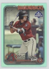 2024 Topps Pro Debut Aqua Foil 64/75 Kevin Sim #PD-184 4p4