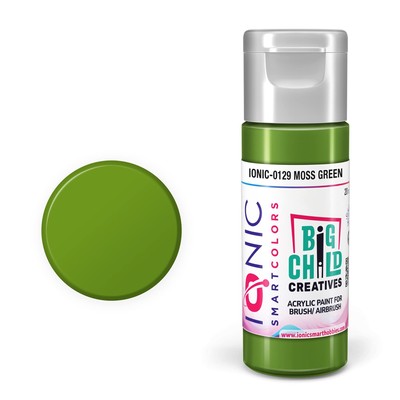 IONIC 0129 SMART COLORS: MOSS GREEN 20ml (by Big Child Creatives | AMMO)