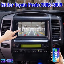 2+64G Head Unit For Toyota Prado 2003-2009 120-Series Android Radio GPS CarPlay