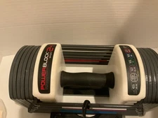 PowerBlock Sport 24lb Adjustable Speedblock Dumbbell Single (1)