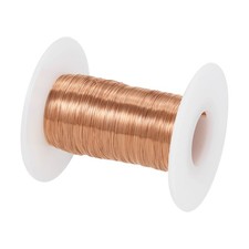 0.25mm Magnet Wire 374ft Enameled Magnet Winding Copper Wire 50g,Brown