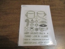 LAWN FAWN RUBBER STAMP DIES THANKS A LATTE