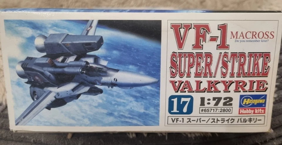 Hasegawa 65717 Macross VF-1 Super/Strike Valkyrie - kit new - Immagine 3 di 4