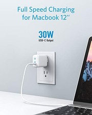 ANKER USB-C CHARGER 30W PIQ 3.0 FAST CHARGER ...