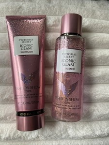 Victoria's Secret Fashion Show Shimmer Iconic Glam Body Mist & Body Lotion New!