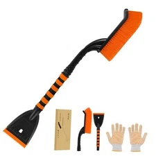 Car Snow Brush and Ice Scraper/26.8" Window Scraper Deicer for Car Windshield