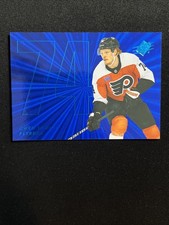 24-25 UD SPx Hockey Blue Radiance Parallel 89 Owen Tippett /100