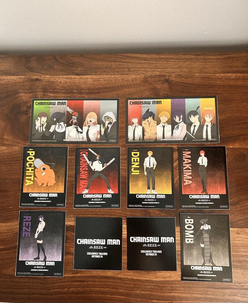 Chainsaw Man – The Movie: Reze Arc 来場者特典 Chainsaw Man: The Movie Reze Arc Trading Card Collection BRAND NEW