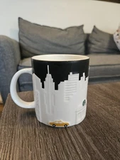 Starbucks 2012 New York City Skyline 3D Relief Collectors Series Mug Coffee/Tea