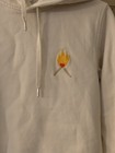 Ganni Off White Cotton Hoodie M — photo 10