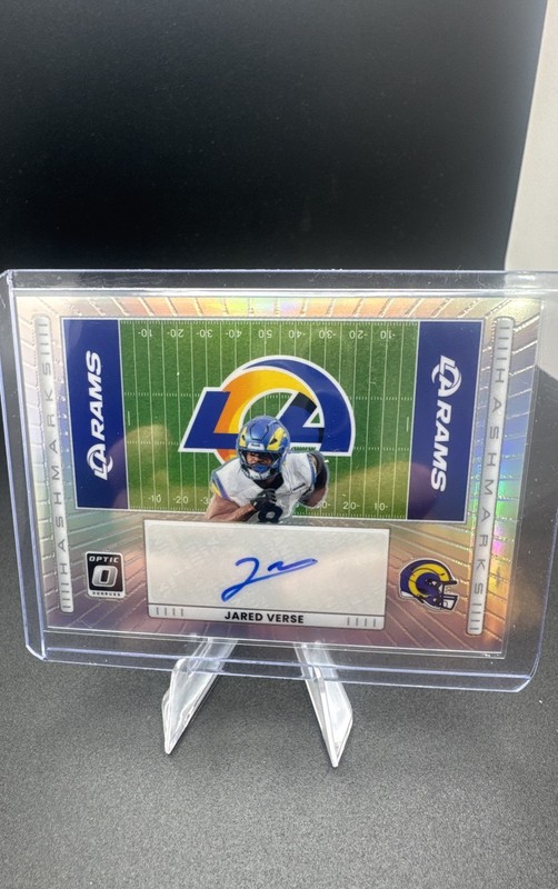 2025 Panini Donruss Optic - Hash Marks Jared Verse #HM-JV (AU)