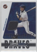 2003 Topps Pristine Primary Elements Chipper Jones #PE-CJ HOF nd3