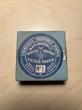 Antique 1920’s Whatman Filter Paper #1 , W.&R. Balston Ltd., Made in England B