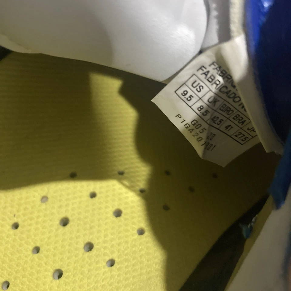 Copa Mizuno Wave Legend azul/blanco P1GA201901 - talla 9,5 EE. UU. - Imagen 4 de 4