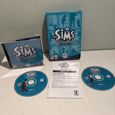 The Sims Unleashed Expansion Pack PC Complete in Box CIB EA 2002 Y2K