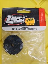 LOSA3560	Losi 8E 2.0/3.0 43T Spur Gear, Plastic
