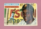 1956 Topps #33 Roberto Clemente Pittsburgh Pirates Baseball Card Poor