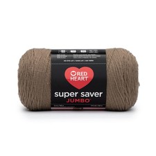 Red Heart Super Saver Jumbo Yarn, Cafe Latte