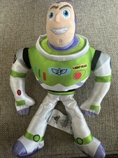 Disney Store Pixar Toy Story Buzz Lightyear Space Ranger Plush Doll Beanie ANDY