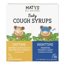 Maty's All Natural Baby Cough Syrup Day  Night Value Pack, 4 fl oz