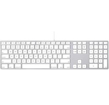 Genuine Apple A1243 Wired Mac Standard USB Keyboard w/ Numeric Keypad White