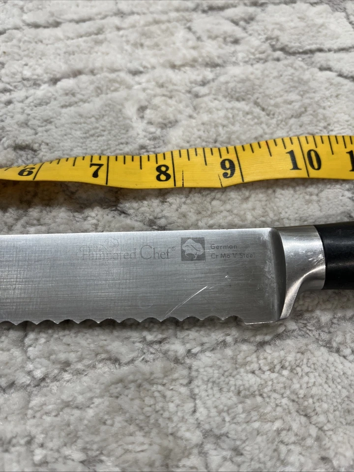 Cuchillo para pan Pampered Chef 9” #1055 - dentado Foto 2 de 4