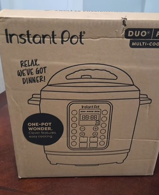 #ad Instant Pot Duo Plus 6 Qt Multi Cooker Stainless Black $79.99