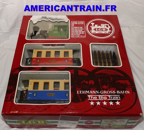 Coffret train de voyageurs Starter Set 23301 échelle G LGB | Zustand: Occasion